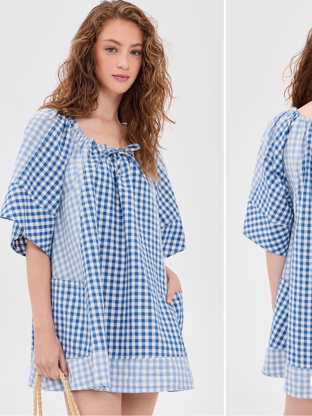 Ciao Ciao Gingham Casual Dress